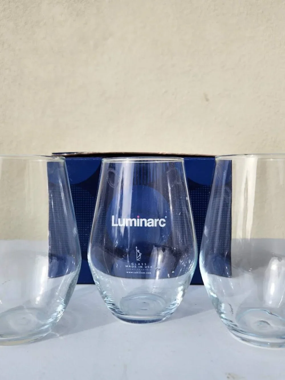 Luminarc new glasses